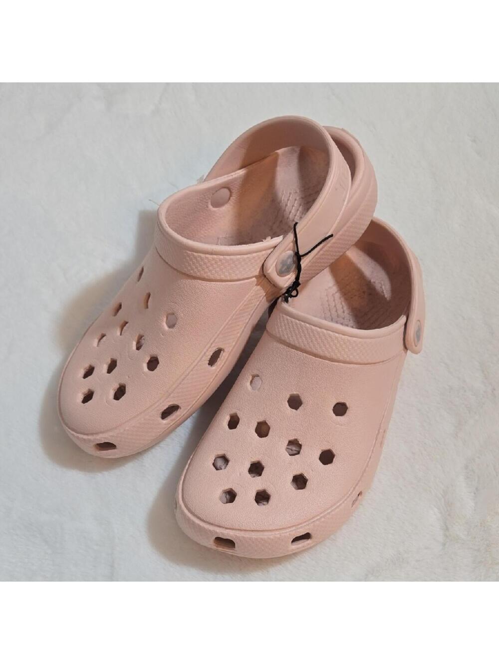 Juicy Couture Pink Slide On Sandals Clogs Size 7 New